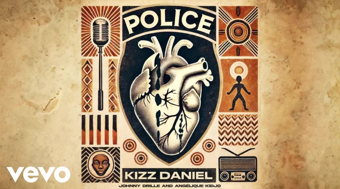 Audio Release | Kizz Daniel Ft Angelique Kidjo & Johnny Drille – Police