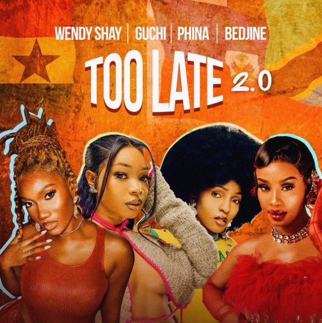 Audio Release | Wendy Shay Ft Phina & Guchi – Too Late Remix